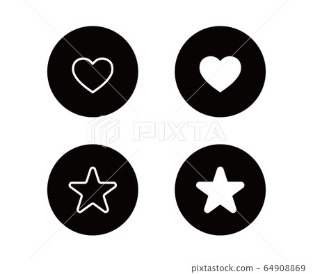 心和星圖標集/ SNS /收藏夾/喜歡 心和星圖標集/ SNS /收藏夾/喜歡 64908869