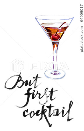 But first cocktail But first cocktail 64909017