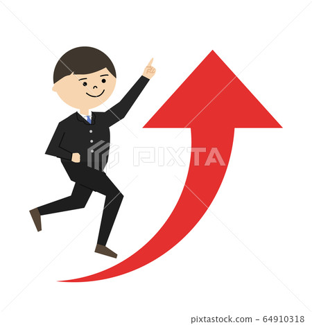 Business men up Business men up 64910318