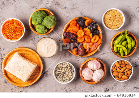 Estrogen-Rich Foods, Menopause Diet. 64910934