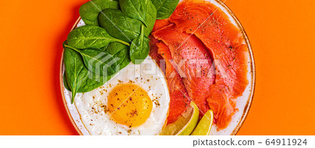 Ketogenic diet food, healthy meal concept. 64911924