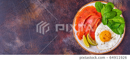 Ketogenic diet food, healthy meal concept. 64911926