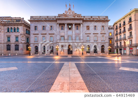 City Hall of Barcelona, Spain 64915469
