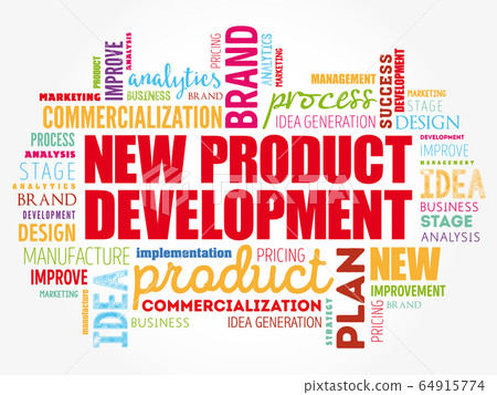 New product development word cloud collage New product development word cloud collage 64915774