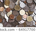 lots of thai coins money for background 64917700