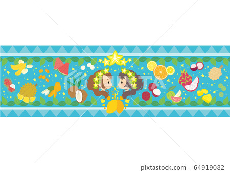 Girls' trip and tropical fruits Girls' trip and tropical fruits 64919082