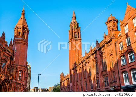 Methodist Central Hall and Victoria Law Courts in Birmingham, England Methodist Central Hall and Victoria Law Courts in Birmingham, England 64920609