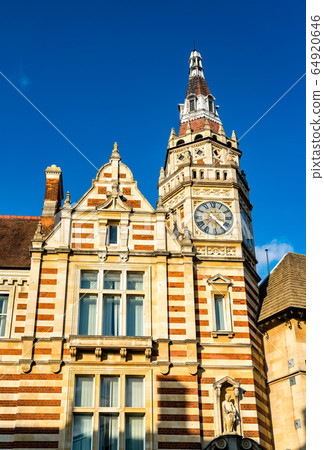 Traditional buildings in Cambridge, England 64920646