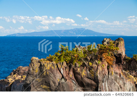 Jogasaki Coast and Izu Oshima Jogasaki Coast and Izu Oshima 64920665