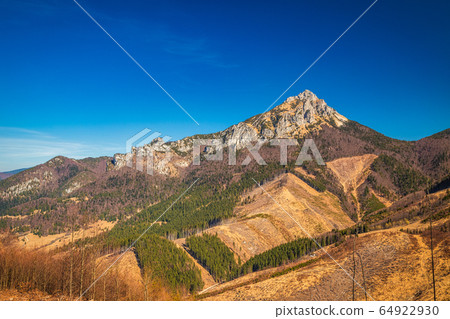 Landscape with mountains at springtime. 64922930