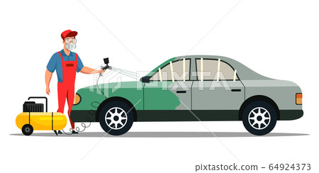 Car airbrush painting service and auto body repair 64924373