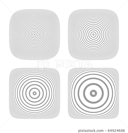 Abstractbutton Buttons set. Abstract geometric design elements. - Stock Illustration ...