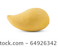 Mango fruit [mangifera indica] close up horizontal isolated 64926342