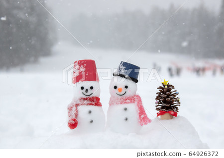 Snowman pair Snowman pair 64926372