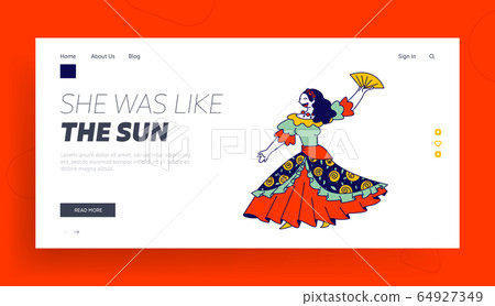 Gipsy Culture National Tradition Romany Music and Dance Performance, Concert Website Landing Page. Gypsy Girl Gipsy Culture National Tradition Romany Music and Dance Performance, Concert Website Landing Page. Gypsy Girl 64927349