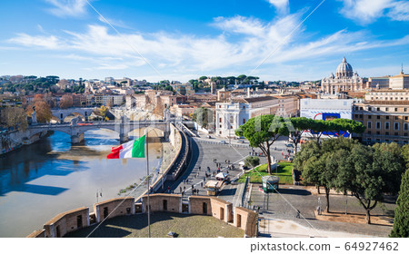 從Castel Sant'Angelo看到的羅馬 從Castel Sant'Angelo看到的羅馬 64927462