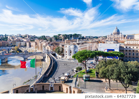從Castel Sant'Angelo看到的羅馬 從Castel Sant'Angelo看到的羅馬 64927729