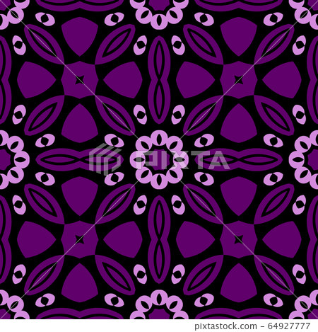 Floral violet, purple pattern, texture for wedding invitation, business card, template cover design 64927777