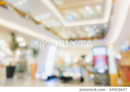 Abstract blur and defocus shopping mall in department store Abstract blur and defocus shopping mall in department store 64928647