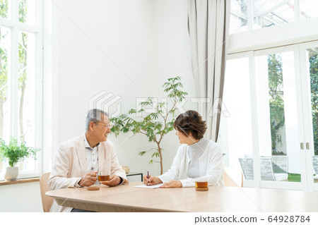 Senior couple letter old age couple second life image 64928784