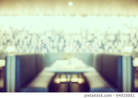 Abstract blur breakfast buffet restaurant and coffee shop cafe of hotel interior Abstract blur breakfast buffet restaurant and coffee shop cafe of hotel interior 64928881