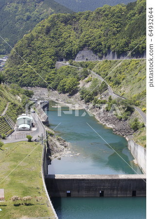 Otaki Dam Yoshino Nara Prefecture Yoshino Dam Otaki Dam Yoshino Nara Prefecture Yoshino Dam 64932644