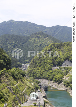Otaki Dam Yoshino Nara Prefecture Yoshino Dam Otaki Dam Yoshino Nara Prefecture Yoshino Dam 64932646