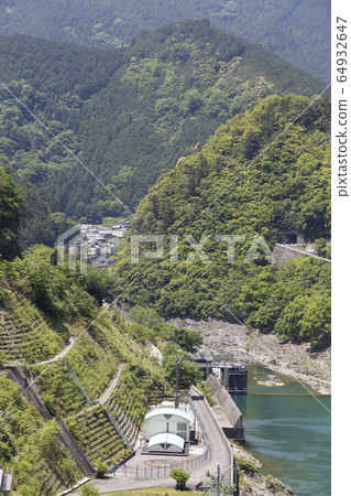 Otaki Dam Yoshino Nara Prefecture Yoshino Dam Otaki Dam Yoshino Nara Prefecture Yoshino Dam 64932647