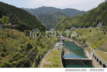 Otaki Dam Yoshino Nara Prefecture Yoshino Dam 64932663