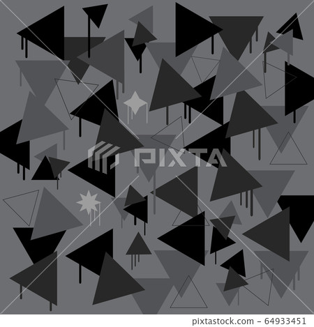 vector background of Gray geometric triangle camouflage vector background of Gray geometric triangle camouflage 64933451