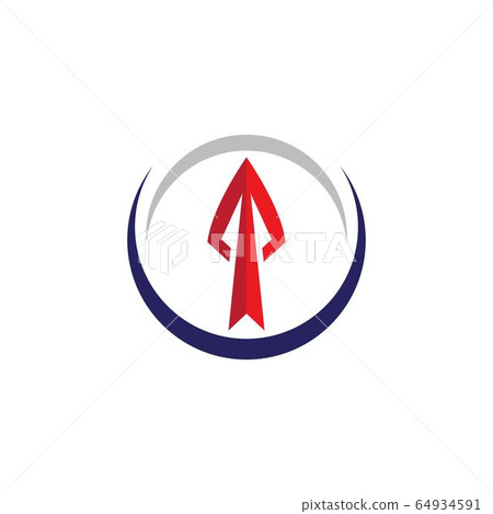Archery vector illustration icon Template - Stock Illustration ...