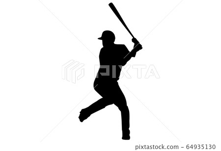 Sport silhouette baseball 7 Sport silhouette baseball 7 64935130