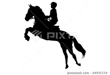 運動剪影馬術4 64935154