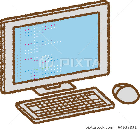 computer - Stock Illustration [64935831] - PIXTA