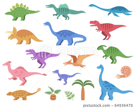 恐龍圖圖標集 恐龍圖圖標集 64936478