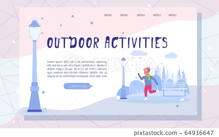 Wintertime and Outdoors Activities Landing Page 64936647