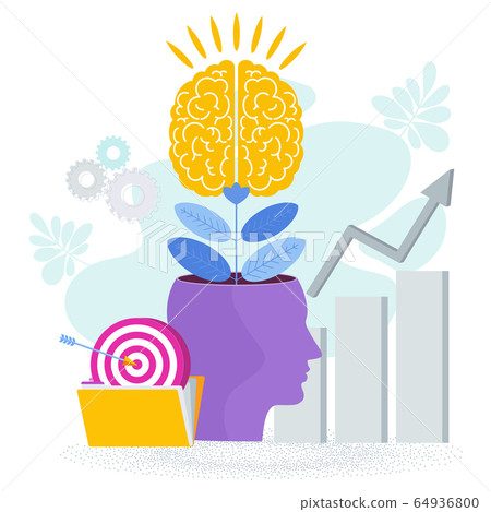 Brain is like a tree growing in a human head. The development of thinking, 64936800