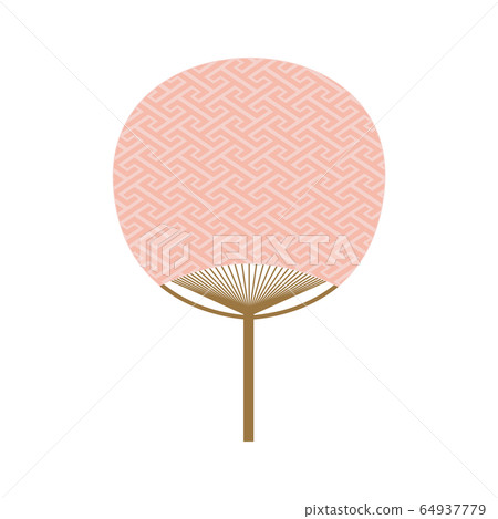 日式風扇 64937779