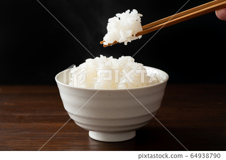 Cooked rice Cooked rice 64938790