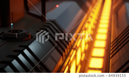 Futuristic motion background or Cyber Surface with 64939155