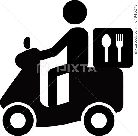 自行車交付圖標 自行車交付圖標 64940275