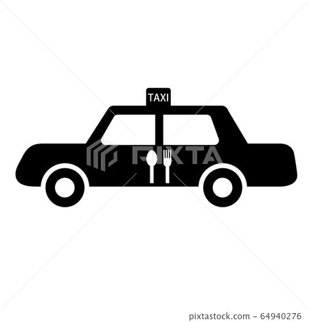 Food taxi icon 64940276