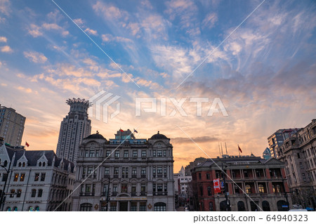 <上海>西岸外灘夜景 64940323