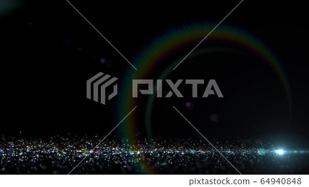 Glitter lens flare particles particles 3d illustration background background Glitter lens flare particles particles 3d illustration background background 64940848