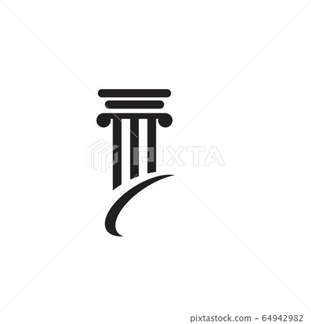 Column icon Template vector illustration 64942982