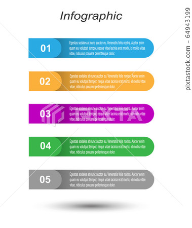 Modern Design Template, can be used for info-graphics, banners for web layout. 64943199
