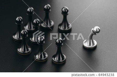 Ostracism, excluded person and pain of social 64943238