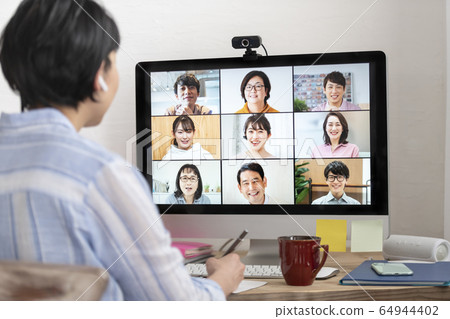 Online meeting Web conference image 64944402