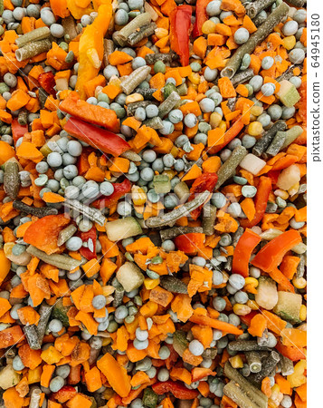 lots of ripe vegetables for cooking as a background 64945180