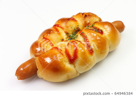 Delicatessen bread (wiener roll) 64946384